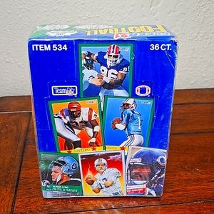 Football cards Fleer'91 item 534 Wax Box
